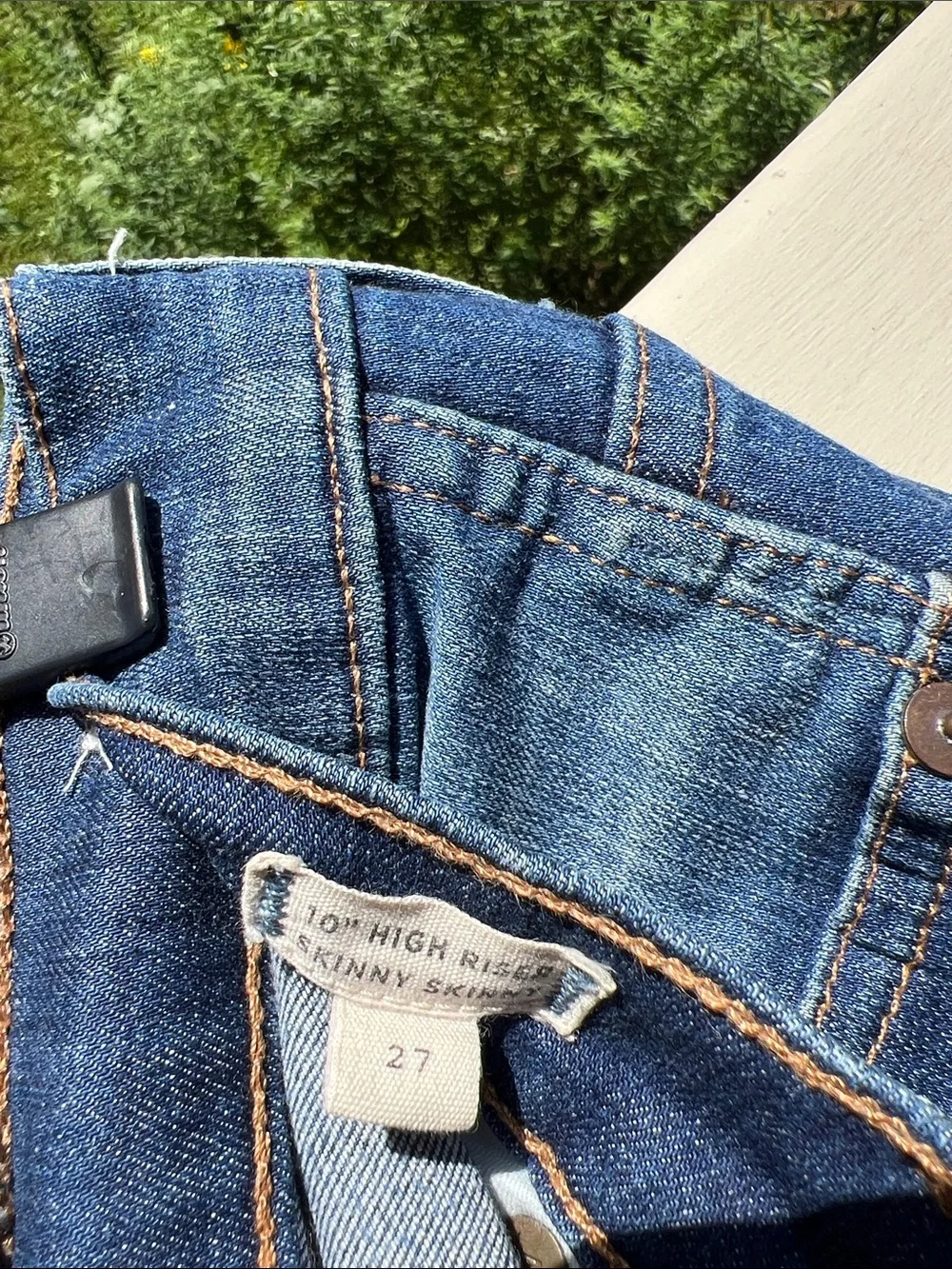 Madewell High-Riser Skinny Skinny Jeans in Medium Blue Wash